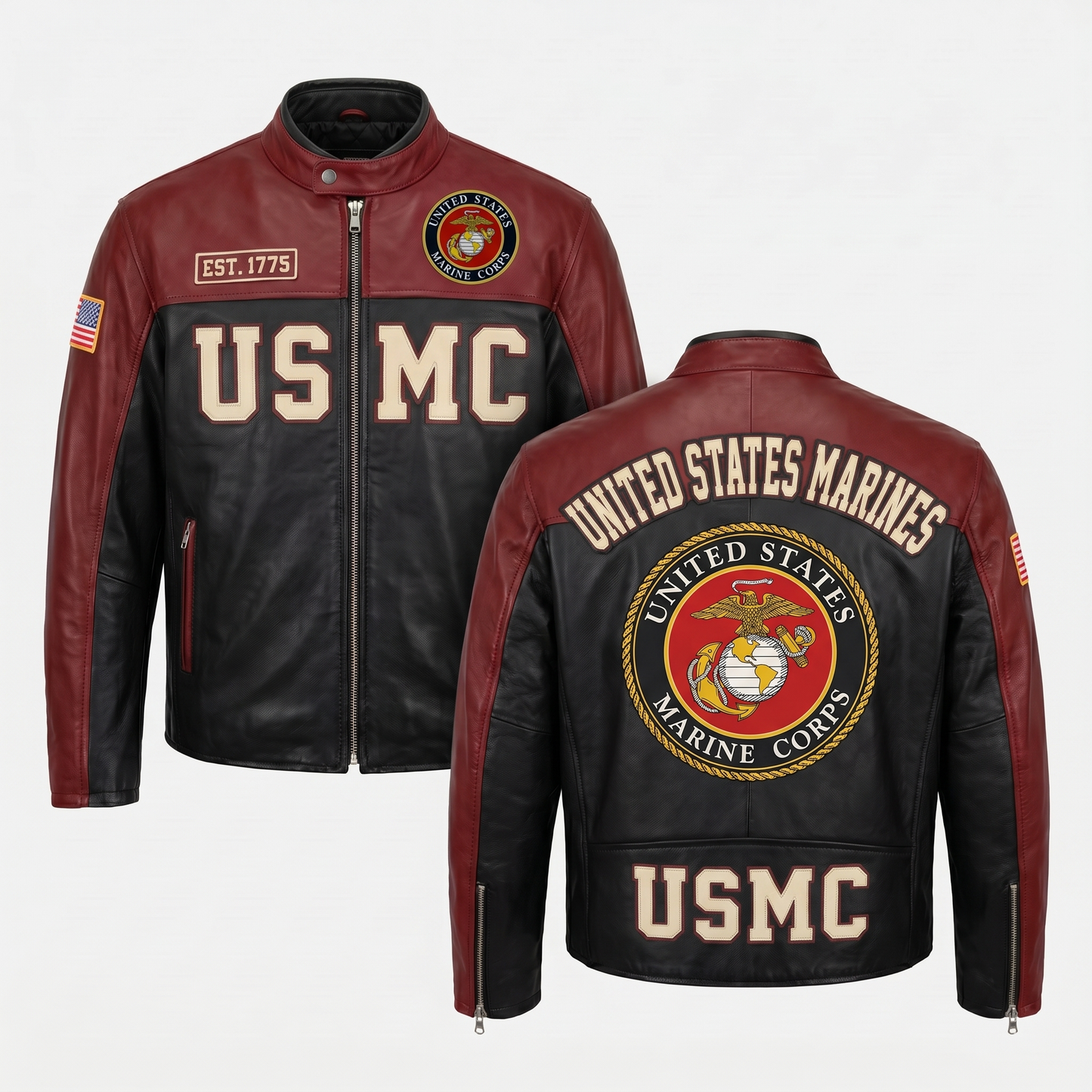 Marines Leather Jacket